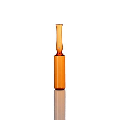 2ML 10,75*72mm Τύπος Β Τυποποιημένο ISO OPC Amber Borosilicate Glass Ampoule