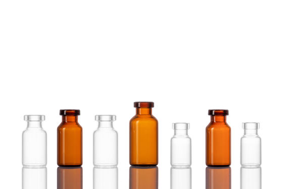 Pharmaceutical Glass Injection Bottle 1ml - 50ml Γυάλινα Φιαλίδια με Λαστιχένιο Πώμα