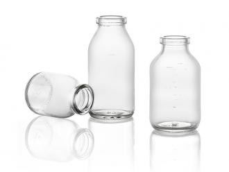 Φαρμακευτικό 5ml-20ml Βουλκανισμένο χυτό γυάλινο φιαλίδιο για αποστειρωμένη σκόνη
