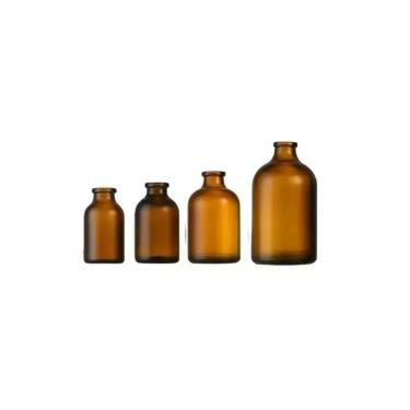 10ml 30ml 100ml Amber Glass Reagent Bottle Molded Αντιβιοτικό γυάλινο μπουκάλι